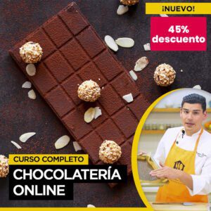 Curso de Chocolatería: Aprende técnicas de atemperado, combinación de sabores y creación de bombones y postres