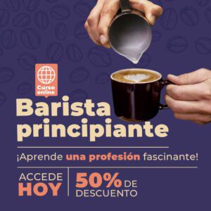 No te pierdas el curso online de Barista Principiante.