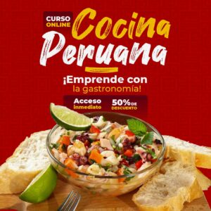 Emprende con la gastronomía - Ceviche de mariscos.