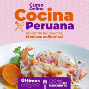 Aprende las mejores técnicas culinarias - Ceviche de pescado y camarones.