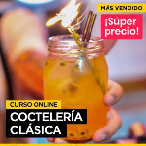 Curso de Coctelería Clásica Online - Imagen promocional